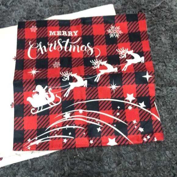 Bundle of 4  Holiday xmas pillow‎ cover - Picture 3 of 5